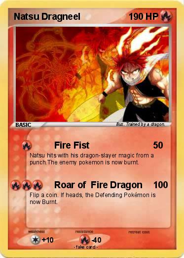 Pokemon Natsu Dragneel