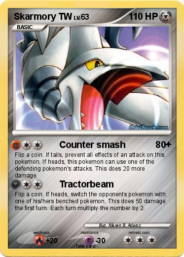Pokemon Skarmory TW