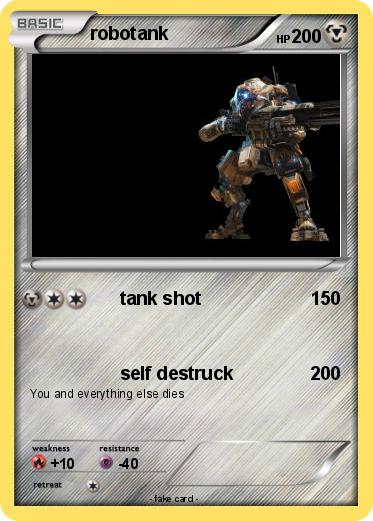 Pokemon robotank