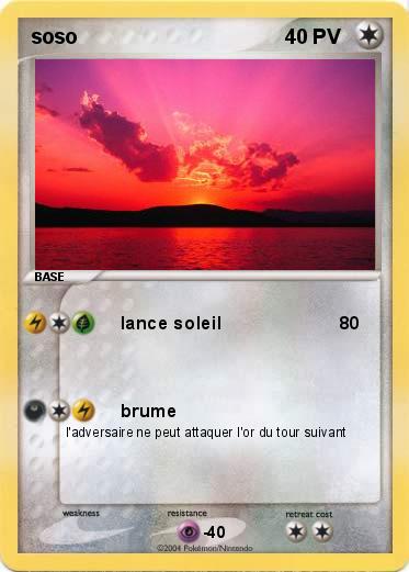 Pokemon soso