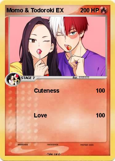 Pokemon Momo & Todoroki EX