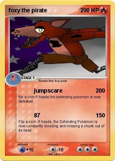 Pokemon foxy the pirate
