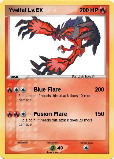 Pokemon Yveltal Lv.EX