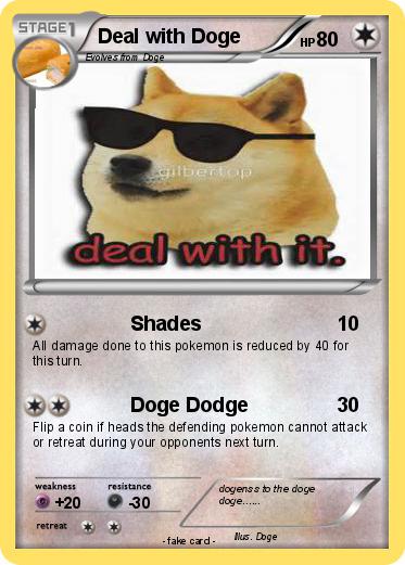 Pokemon Deal with Doge