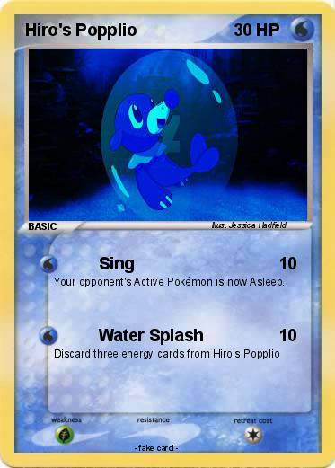 Pokemon Hiro's Popplio