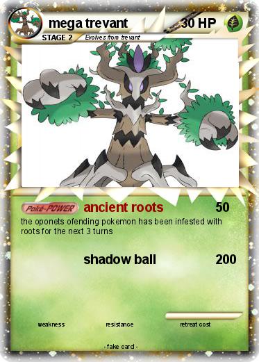 Pokemon mega trevant
