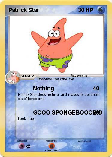 Pokemon Patrick Star