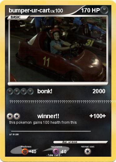 Pokemon bumper-ur-cart