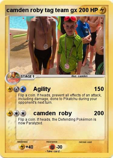 Pokemon camden roby tag team gx
