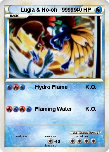 Pokemon Lugia & Ho-oh   99999