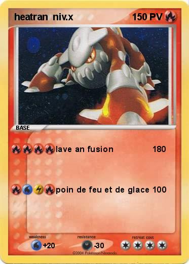 Pokemon heatran  niv.x