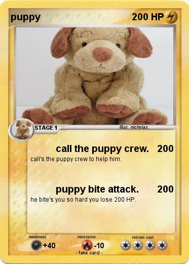Pokemon puppy