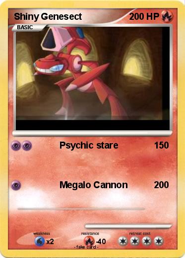 Pokemon Shiny Genesect