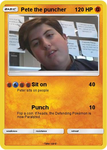 Pokemon Pete the puncher