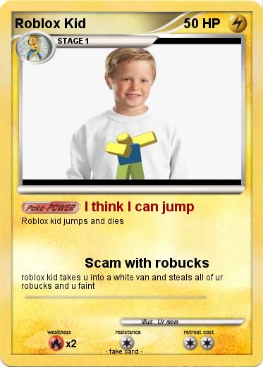 Pokemon Roblox Kid