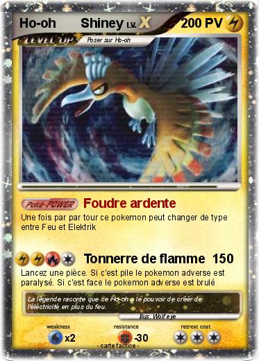 Pokemon Ho-oh       Shiney