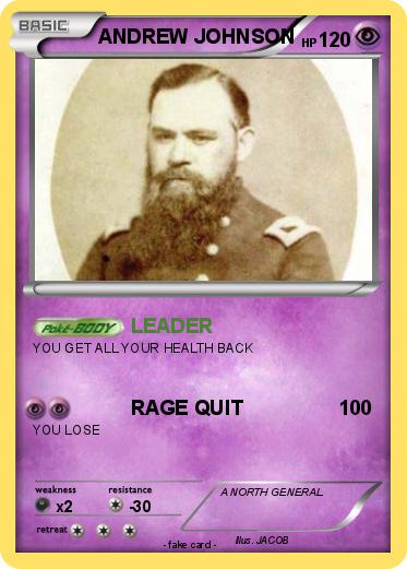 Pokemon ANDREW JOHNSON
