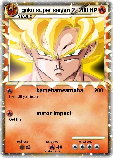 Pokemon goku super saiyan 2