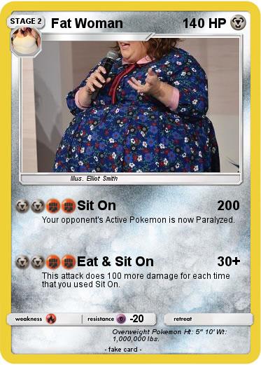 Pokemon Fat Woman