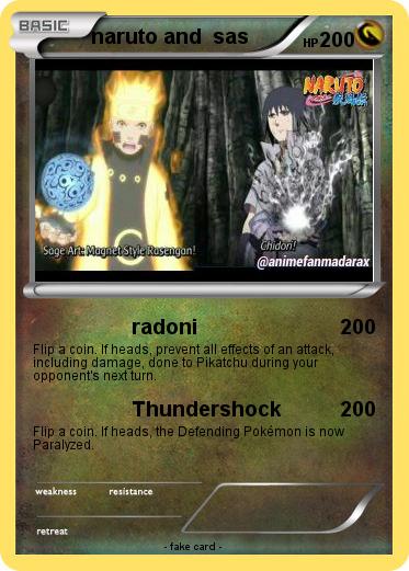 Pokemon naruto and  sas