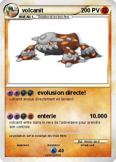 Pokemon volcanit