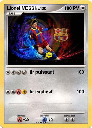 Pokemon Lionel MESSI