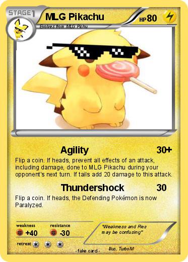 Pokemon MLG Pikachu