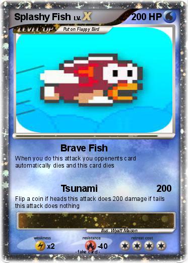 Pokemon Splashy Fish