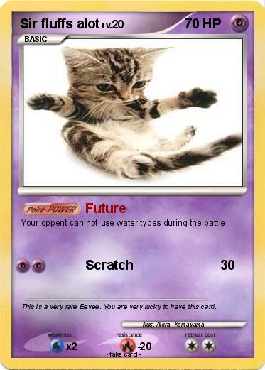Pokemon Sir fluffs alot