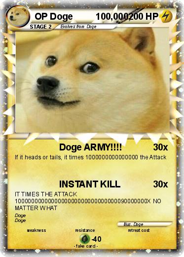Pokemon OP Doge         100,000,
