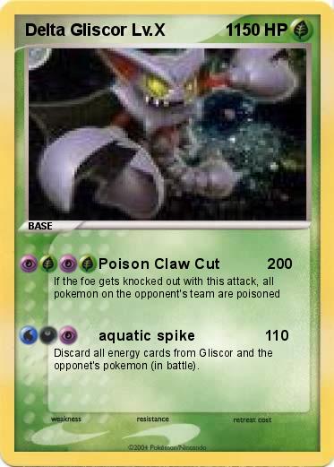 Pokemon Delta Gliscor Lv.X             1