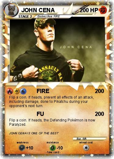 Pokemon JOHN CENA