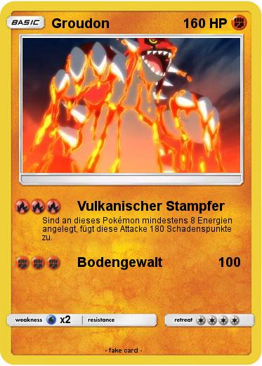 Pokemon Groudon
