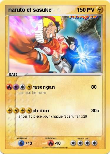 Pokemon naruto et sasuke