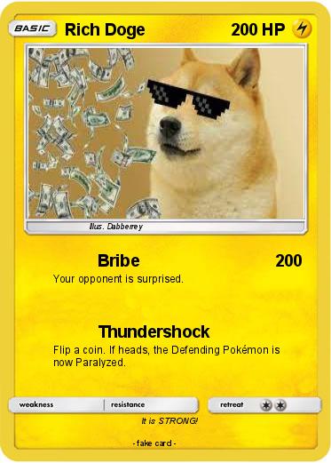 Pokemon Rich Doge