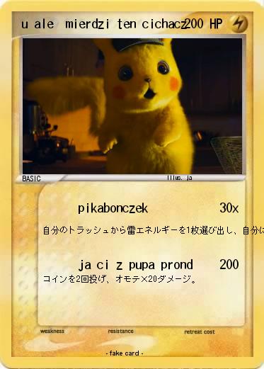 Pokemon Łu ale śmierdzi ten cichacz
