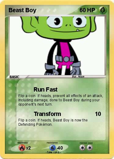 Pokemon Beast Boy