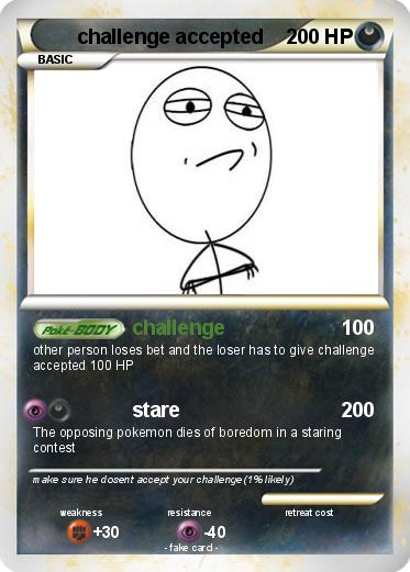 Pokemon challenge accepted