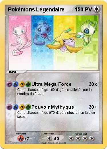 Pokemon Pokémons Légendaire