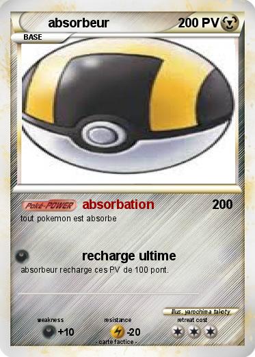 Pokemon absorbeur