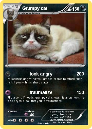 Pokemon Grumpy cat