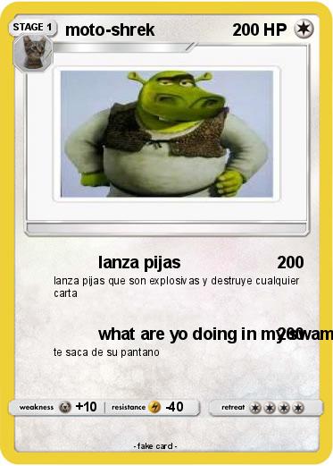 Pokemon moto-shrek