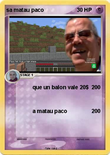 Pokemon sa matau paco