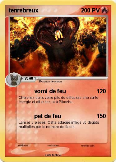 Pokemon tenrebreux