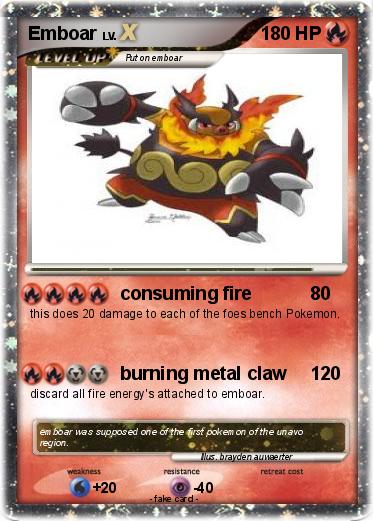 Pokemon Emboar