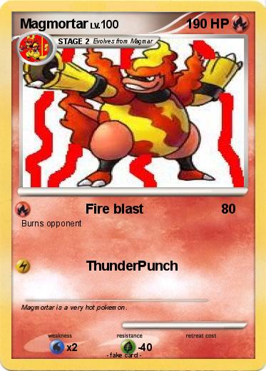 Pokemon Magmortar