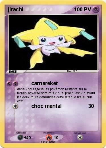 Pokemon jirachi