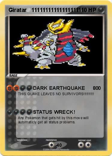 Pokemon Giratar   11111111111111111