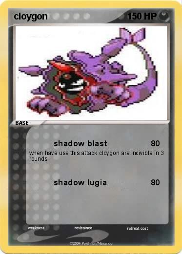 Pokemon cloygon
