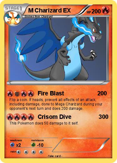 Pokemon M Charizard EX